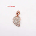 Copper Plating 14K Gold Large Hole Spacer Bead Can String Leather Rope Bracelet Pendant - Luxe Orna