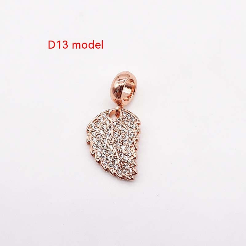 Copper Plating 14K Gold Large Hole Spacer Bead Can String Leather Rope Bracelet Pendant - Luxe Orna