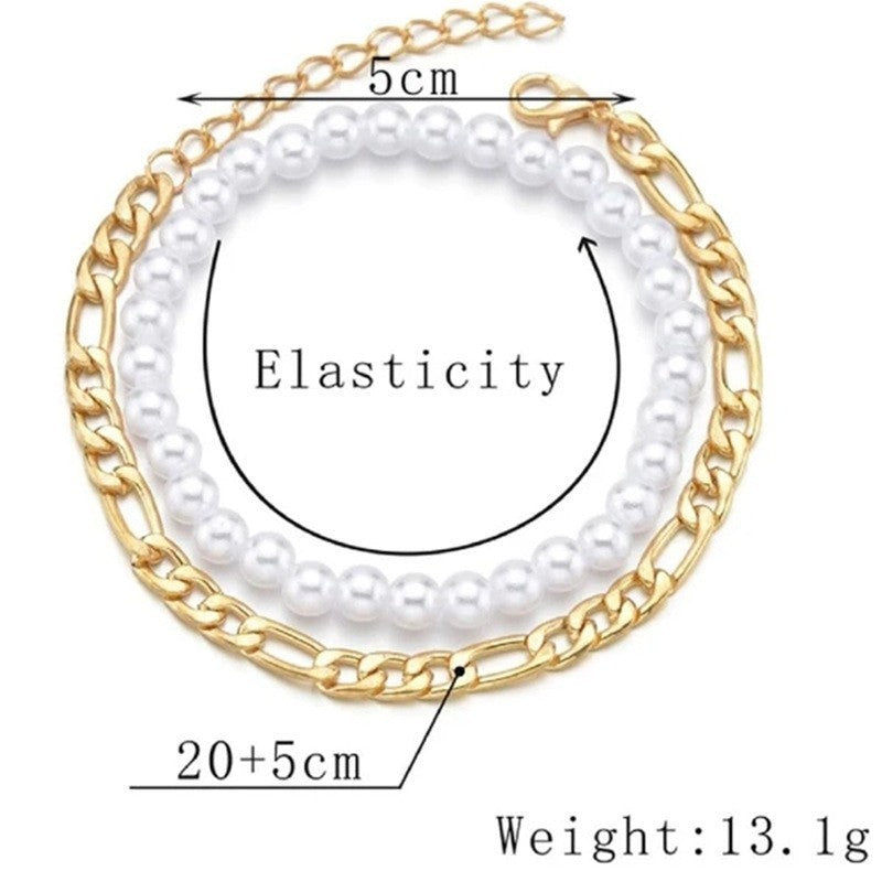 Stainless Steel Double-layer Bracelet - Luxe Orna