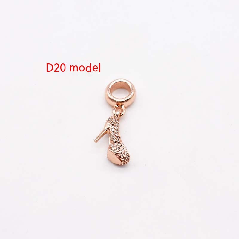 Copper Plating 14K Gold Large Hole Spacer Bead Can String Leather Rope Bracelet Pendant - Luxe Orna