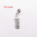 Copper Plating 14K Gold Large Hole Spacer Bead Can String Leather Rope Bracelet Pendant - Luxe Orna