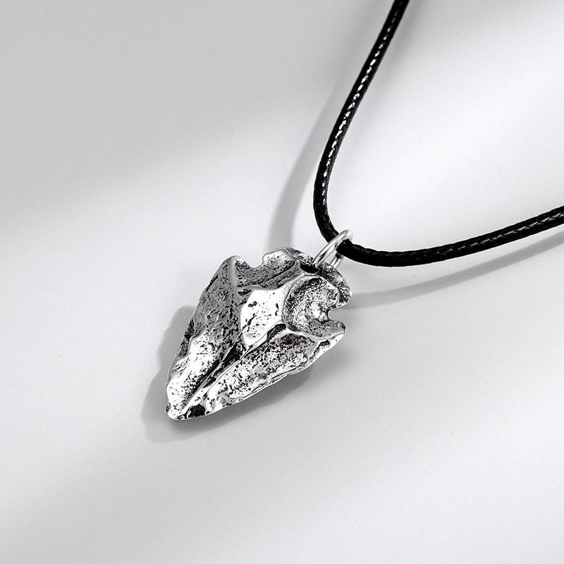 Arrow Silver Pendant Retro Distressed Fashion Hip Hop Personality - Luxe Orna