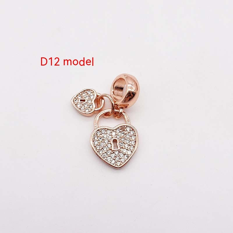 Copper Plating 14K Gold Large Hole Spacer Bead Can String Leather Rope Bracelet Pendant - Luxe Orna