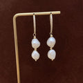 Alexa Freshwater Pearl Earrings - Luxe Orna