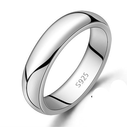 925 Silver Ring Male Index Finger Little - Luxe Orna