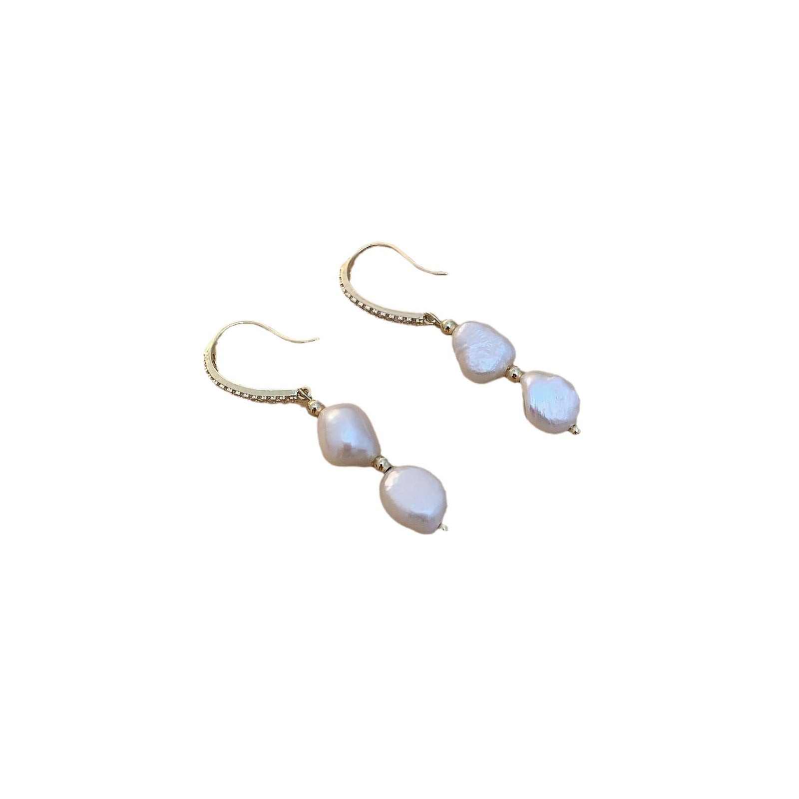 Alexa Freshwater Pearl Earrings - Luxe Orna