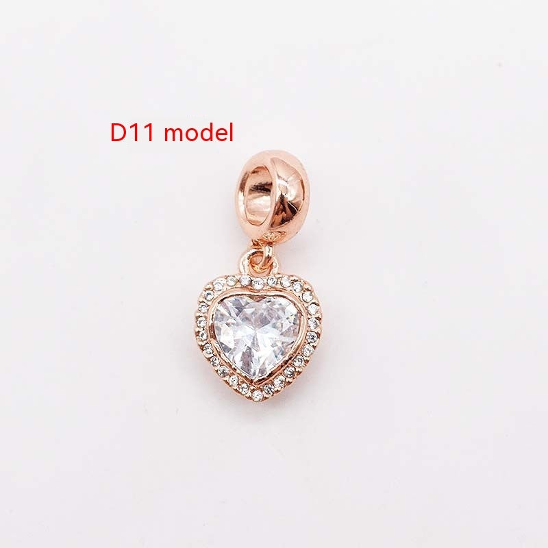 Copper Plating 14K Gold Large Hole Spacer Bead Can String Leather Rope Bracelet Pendant - Luxe Orna